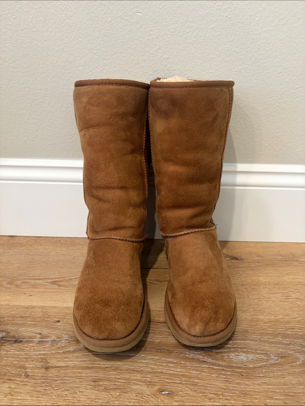 UGG Chestnut Tall Classic Suede Winter Boots